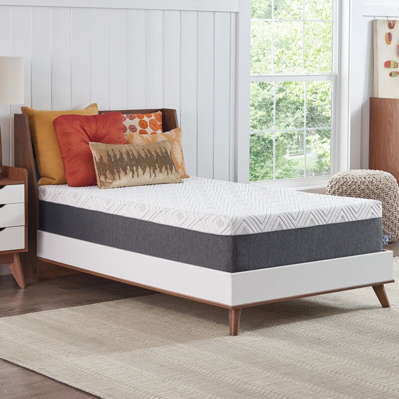 Sealy 12 Medium Memory Foam Mattress In Box And Reviews Wayfair